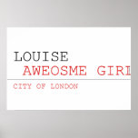 louise   Posters