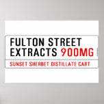 Fulton street Extracts  Posters