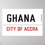 GHANA  Posters