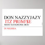 Don Nazzyjazy   Posters