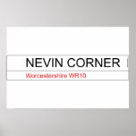     NEVIN CORNER  Posters