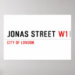 JONAS STREET  Posters