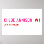 Chloe annison   Posters