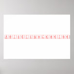 periodictablewriter  Posters