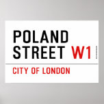 Poland Street  Posters