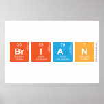 Brian  Posters