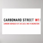 Carbonaro street  Posters