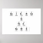 Science
 In
 The
 News  Posters