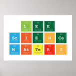 Lee 
 Science
 Matters  Posters