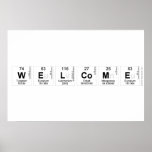 Welcome  Posters