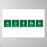 hussein  Posters