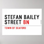 Stefan Bailey Street  Posters