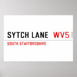 sytch lane   Posters