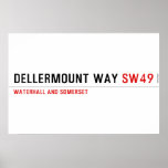 Dellermount way  Posters