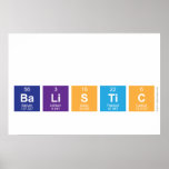 
 balistic  Posters