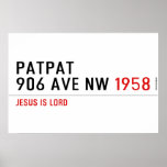 Patpat 906 ave nw  Posters