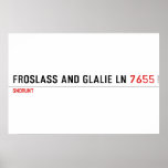 Froslass and glalie ln  Posters