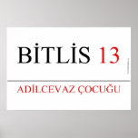 BİTLİS  Posters
