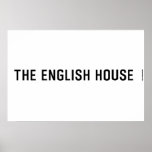 The English HOUSE  Posters