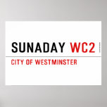sunaday  Posters