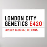 LONDON city genetics  Posters