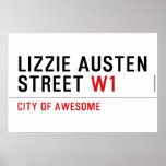 Lizzie Austen Street  Posters