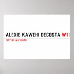 alexie kawehi decosta  Posters
