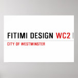 FitiMi Design  Posters