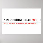 Kingsbridge Road  Posters