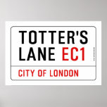 totter's  lane  Posters