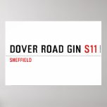 Dover Road Gin  Posters