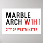 marble arch  Posters