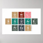 Owl
 Square
 Press  Posters