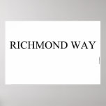 Richmond way   Posters