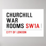 Churchill war rooms  Posters