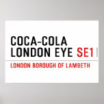 COCA-COLA LONDON EYE  Posters