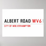 Albert Road  Posters