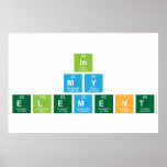 IN
 MY
 ELEMENT  Posters