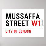 Mussaffa Street  Posters
