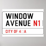 Window Avenue  Posters