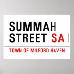 Summah Street  Posters
