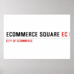 ECOMMERCE SQUARE  Posters