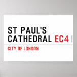 ST PAUL'S CATHEDRAL  Posters