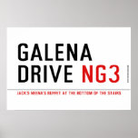 galena drive  Posters