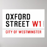 oxford street  Posters