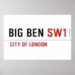 bIG BEN  Posters