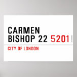 Carmen Bishop 22  Posters