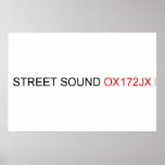 STREET Sound  Posters