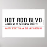 Hot Rod Blvd  Posters