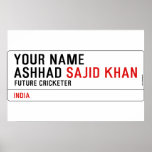 Your Name Ashhad  Posters